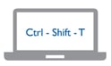 Control-Shift-T