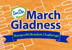 ImOn March Gladness Nonprofit Bracket Challenge Logo