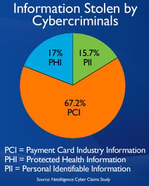 Type of Data Stolen by Cyber Criminals